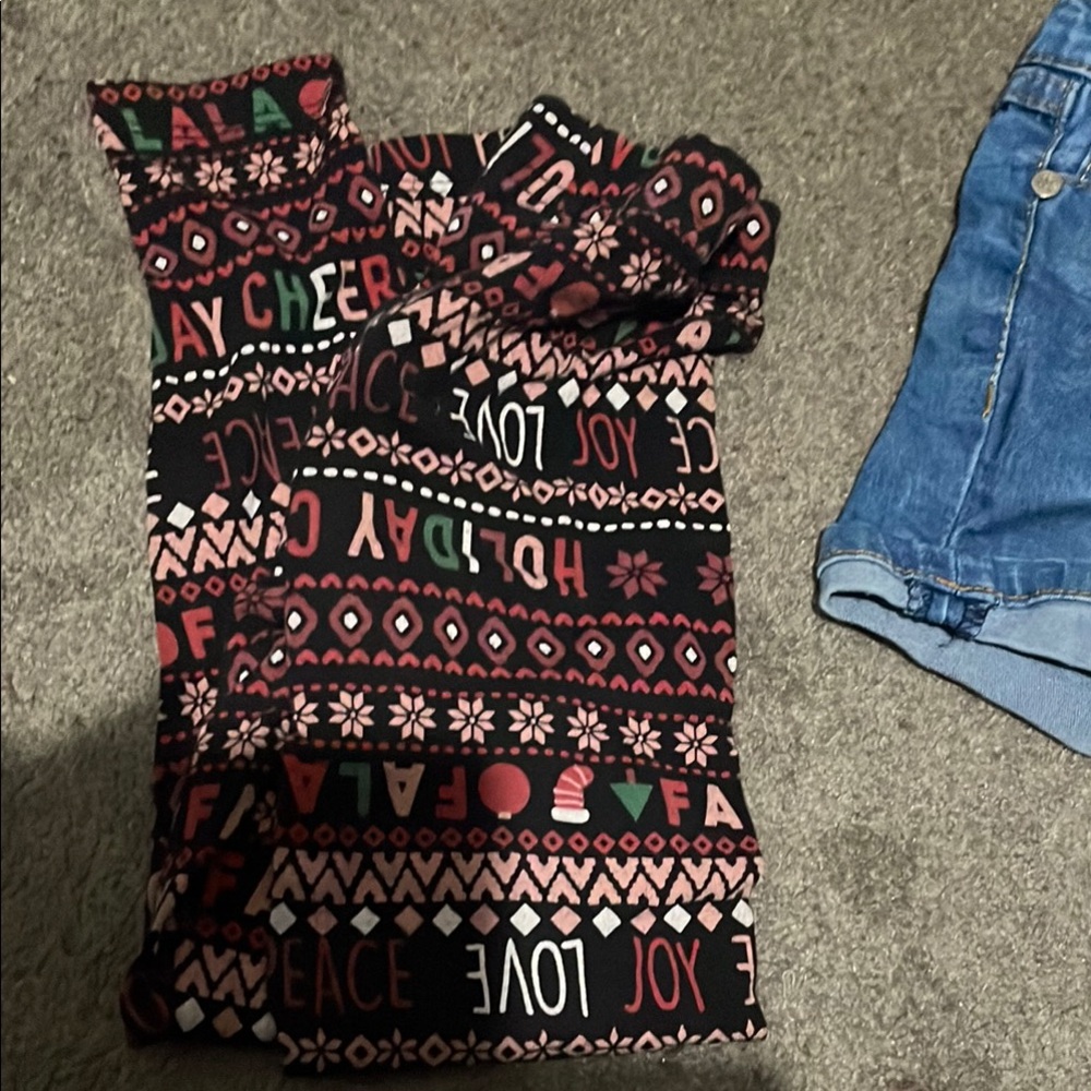 Festive Black and Red Holiday Sweater